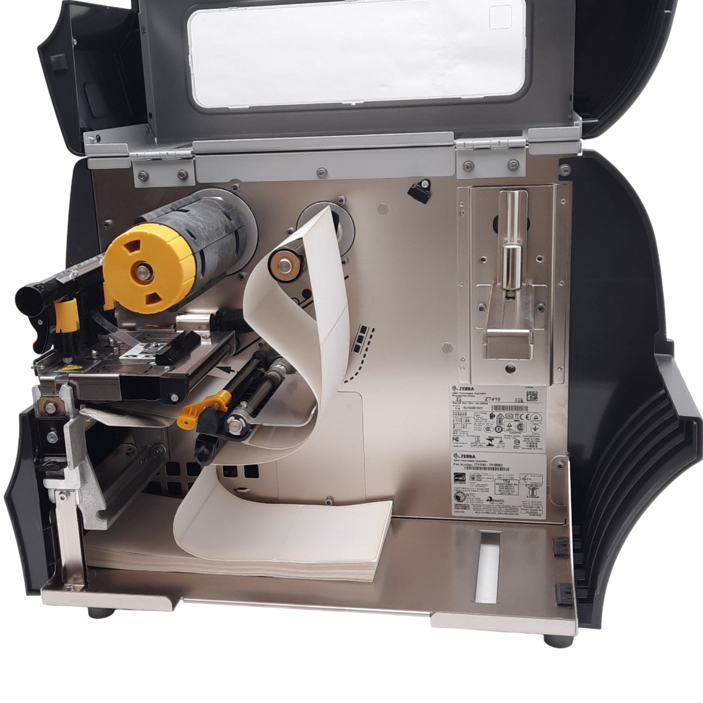 Used Zebra ZT41043-T010000Z Direct Thermal Printer, 300dpi, 4" Print, 100-240VAC