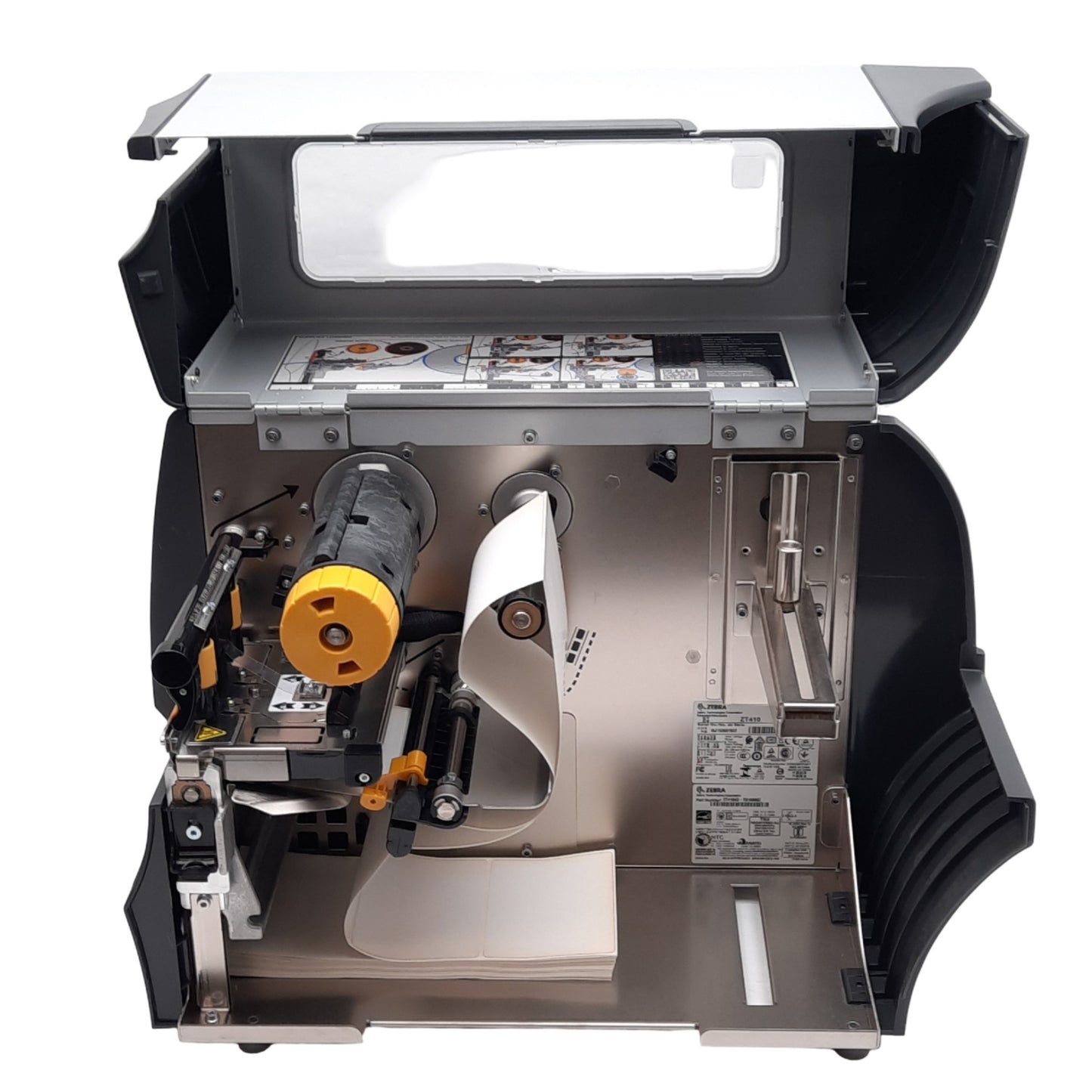 Used Zebra ZT41043-T010000Z Direct Thermal Printer, 300dpi, 4" Print, 100-240VAC