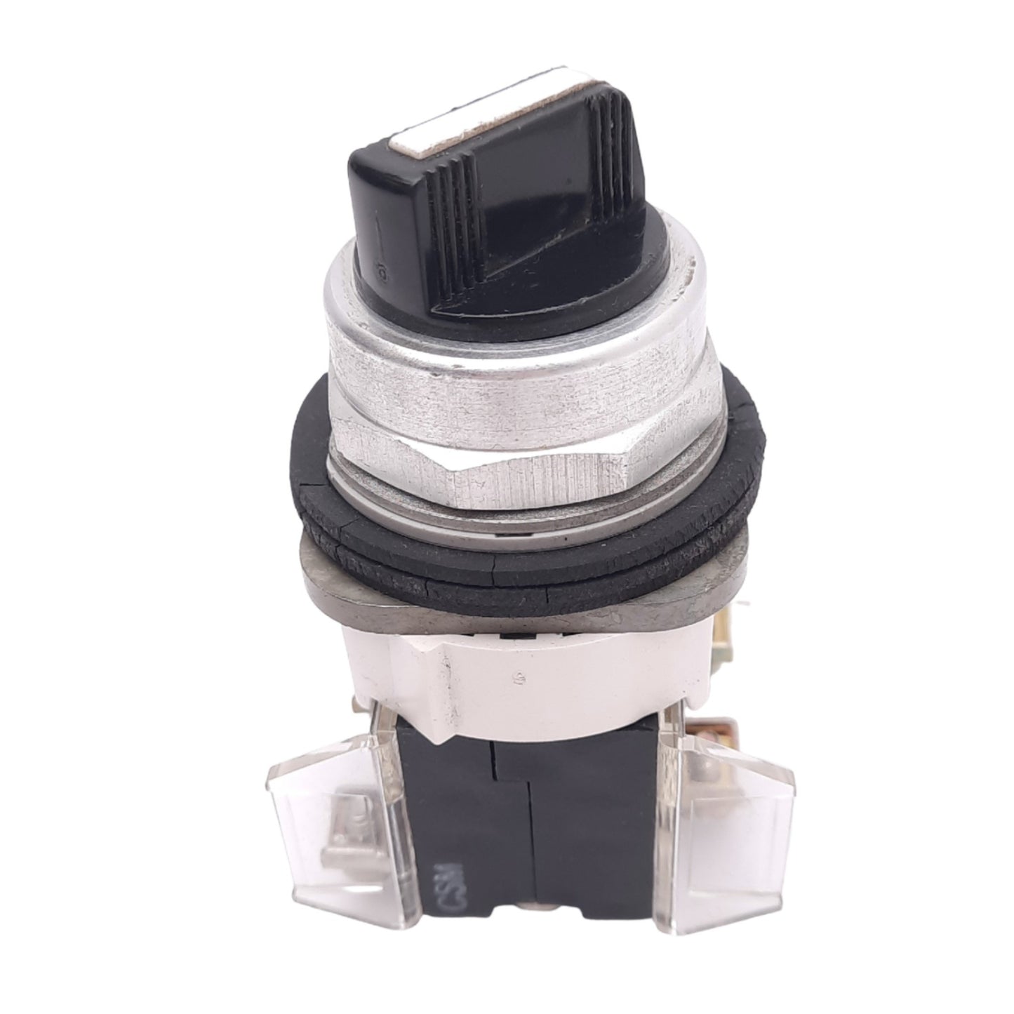 Used Allen Bradley 800T-H2T Maintained Selector Switch, ø30mm, 2 N.O., 600VAC 10A Max