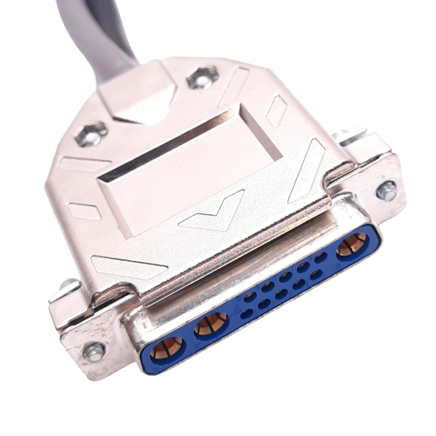 Used Amphenol CBD13W3M2000X Connector Cable, 13-Contact Male to Female, 300V, 2m