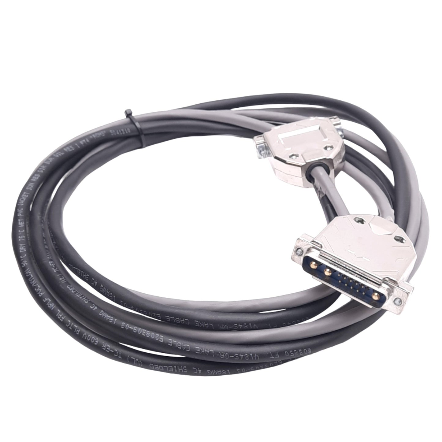 Used Amphenol CBD13W3M2000X Connector Cable, 13-Contact Male to Female, 300V, 2m