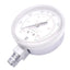 Used AMETEK USG CU-2581-JC Pressure Gauge, 0-100psi, 0-700kPa, 2-1/2" Face, 1/4" NPT