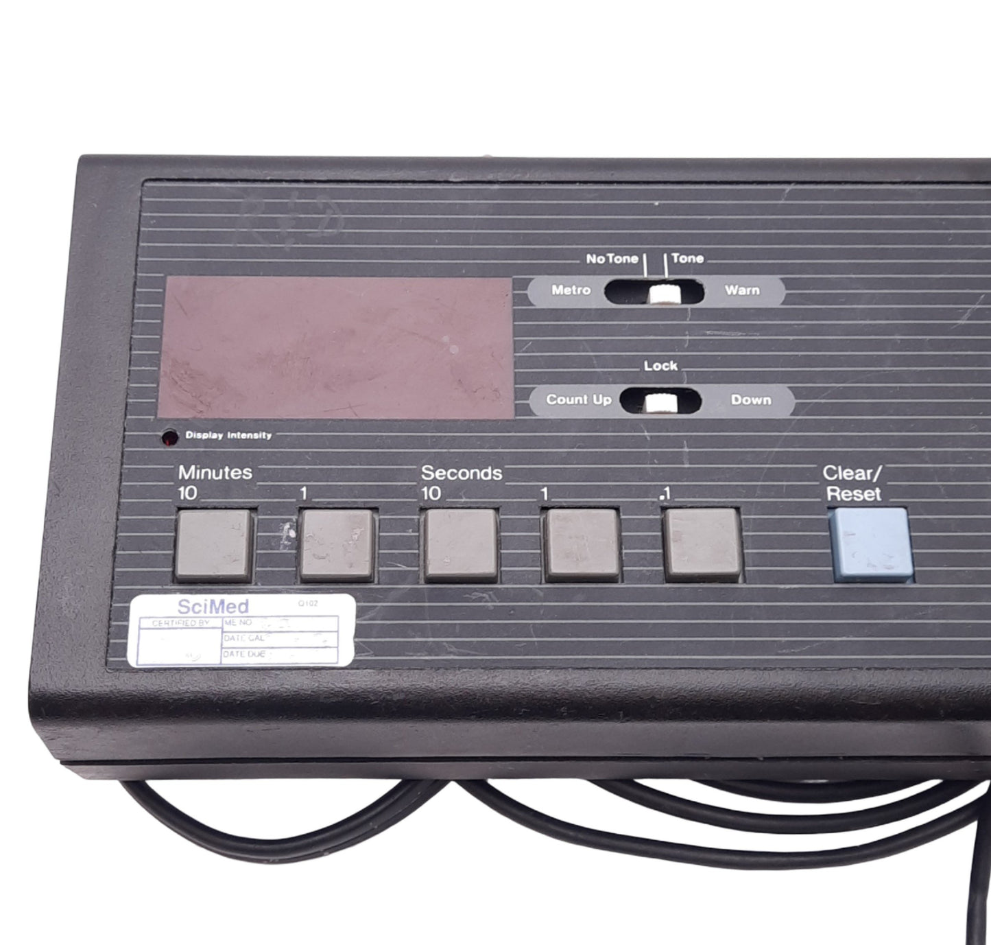 Used GraLab 605 Single Memory Timer w/ Foot Switch, 0.1s-59minutes, 5-Digit, 120VAC