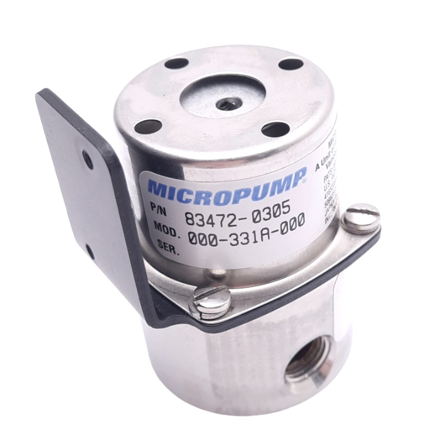 Used IDEX MicroPump 83472-0305 000-331A-000 Magnetic Drive Gear Pump, 1/8in NPT
