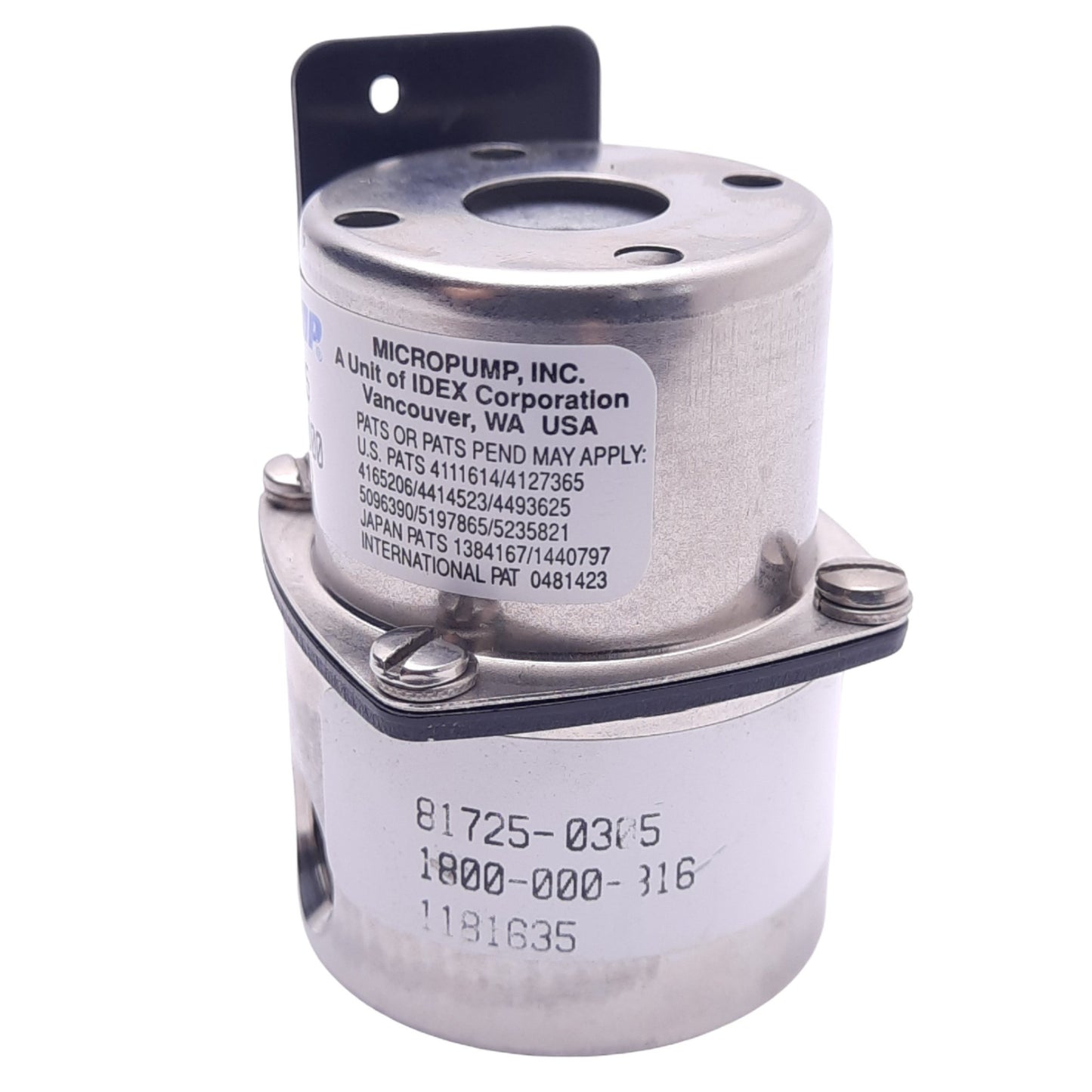 Used IDEX MicroPump 83472-0305 000-331A-000 Magnetic Drive Gear Pump, 1/8in NPT