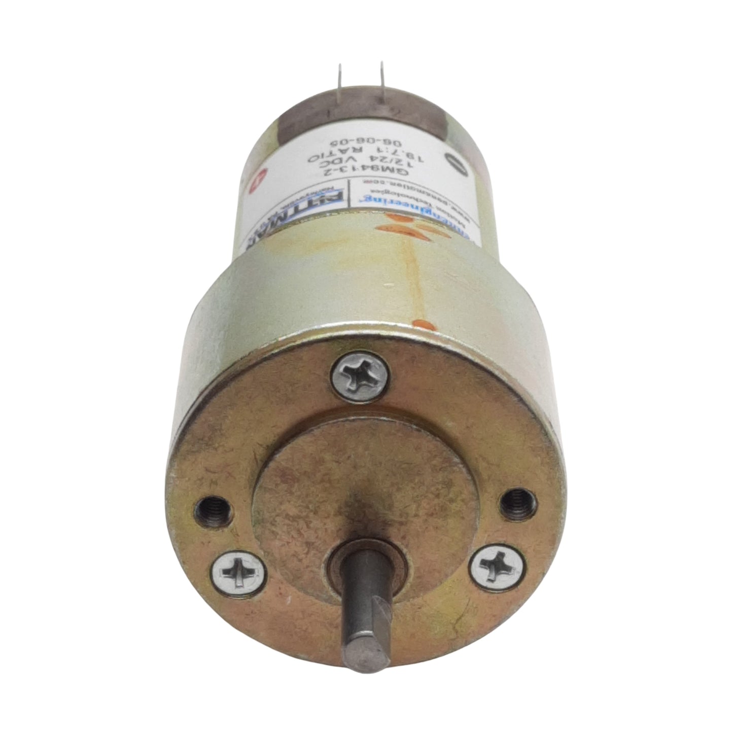 Used Pittman GM9413-2 Brushed Gearmotor, 12/24VDC, 19.7:1 Ratio, 45oz-in, 142rpm