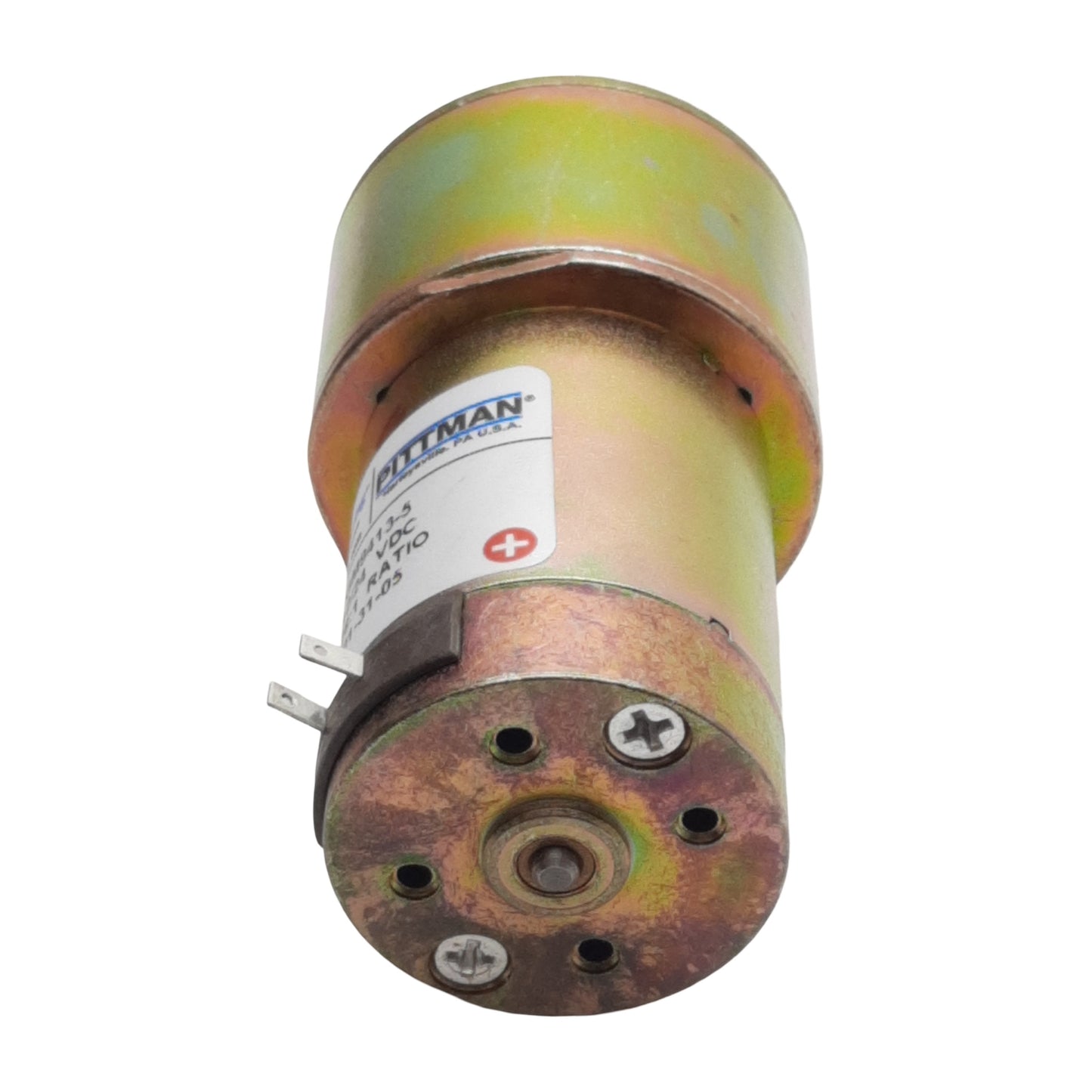 Used Pittman GM9413-5 Brushed Gearmotor, 12/24VDC, 728:1 Ratio, 175oz-in, 4rpm