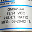Used Pittman GM9413-4 Brushed Gearmotor, 12/24VDC, 218.4:1 Ratio, ø1/4in Shaft, 13rpm