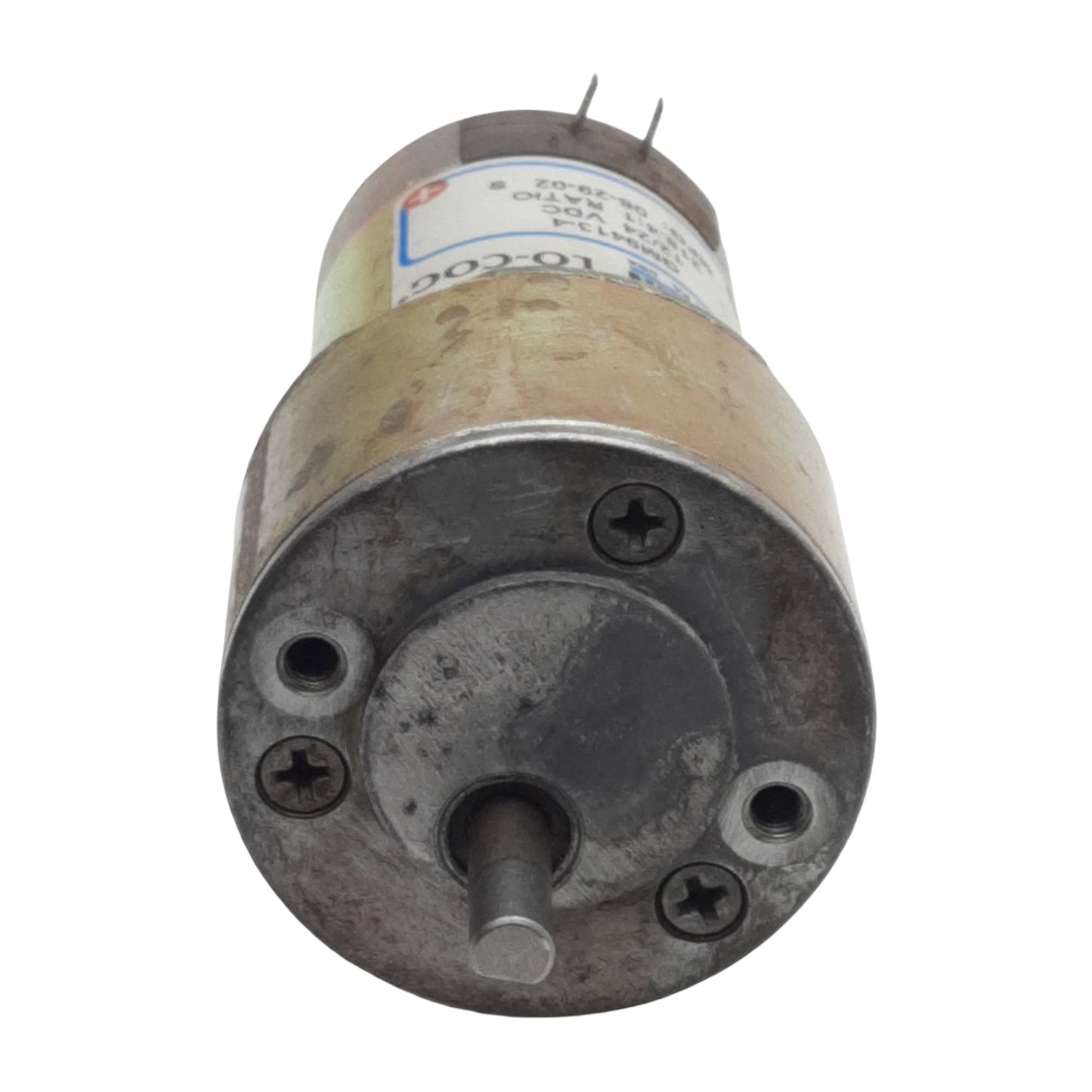 Used Pittman GM9413-4 Brushed Gearmotor, 12/24VDC, 218.4:1 Ratio, ø1/4in Shaft, 13rpm