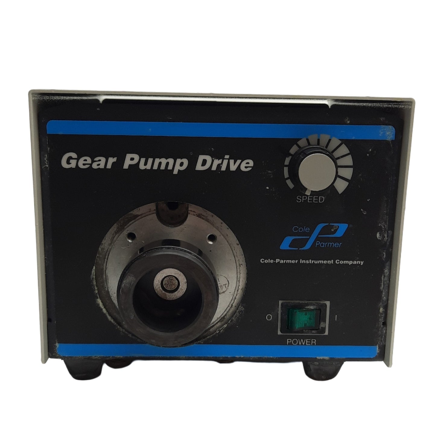 Used Cole Parmer 75211-10 Gear Pump Drive 50-5000RPM, 0.07HP, 120VAC 1-PH 2A