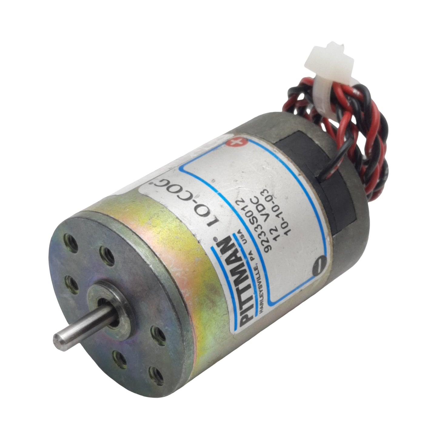 Used Pittman 9233S012 Brushed Gearmotor, 12VDC, 4.7oz-in, 5993rpm, ø3.97mm Shaft