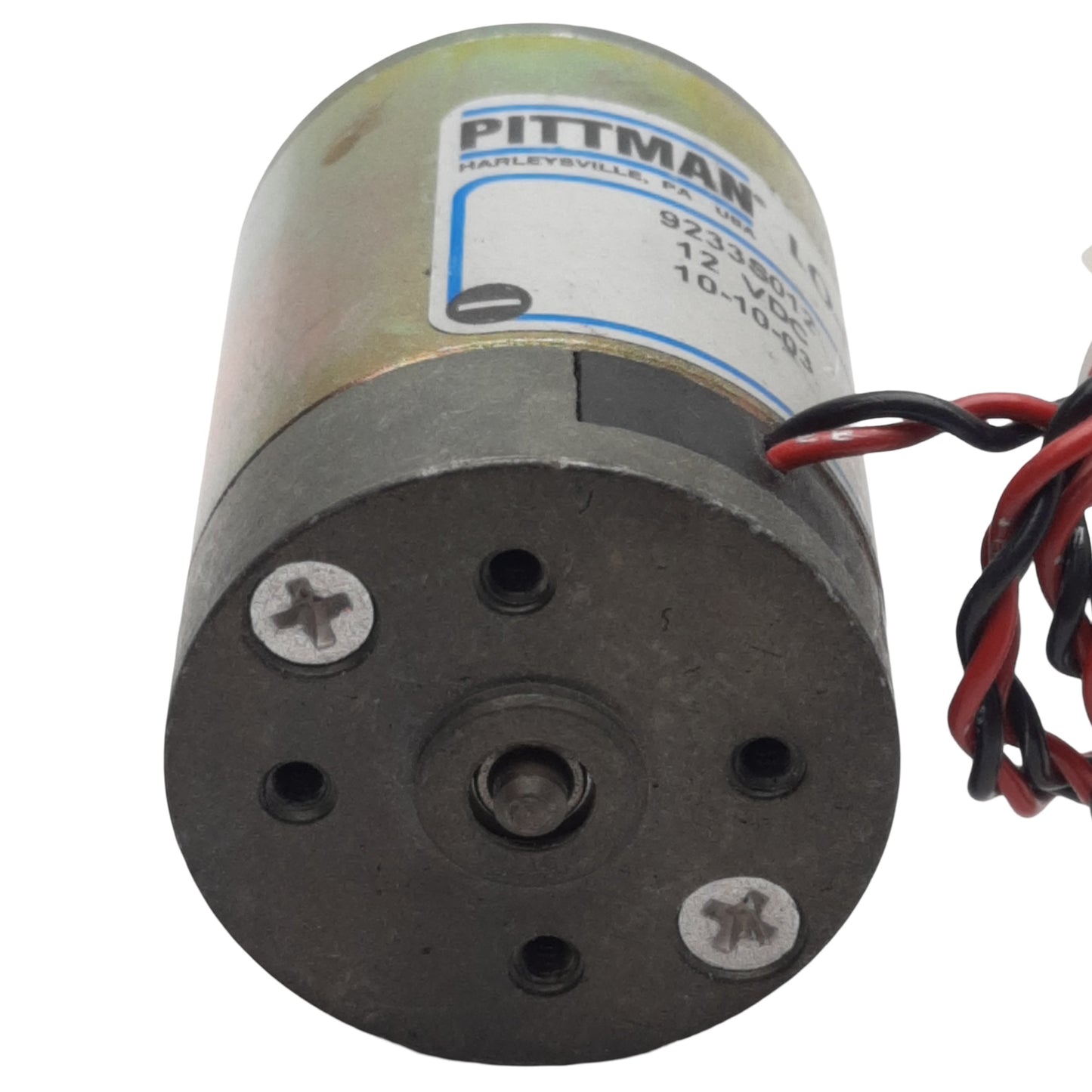 Used Pittman 9233S012 Brushed Gearmotor, 12VDC, 4.7oz-in, 5993rpm, ø3.97mm Shaft
