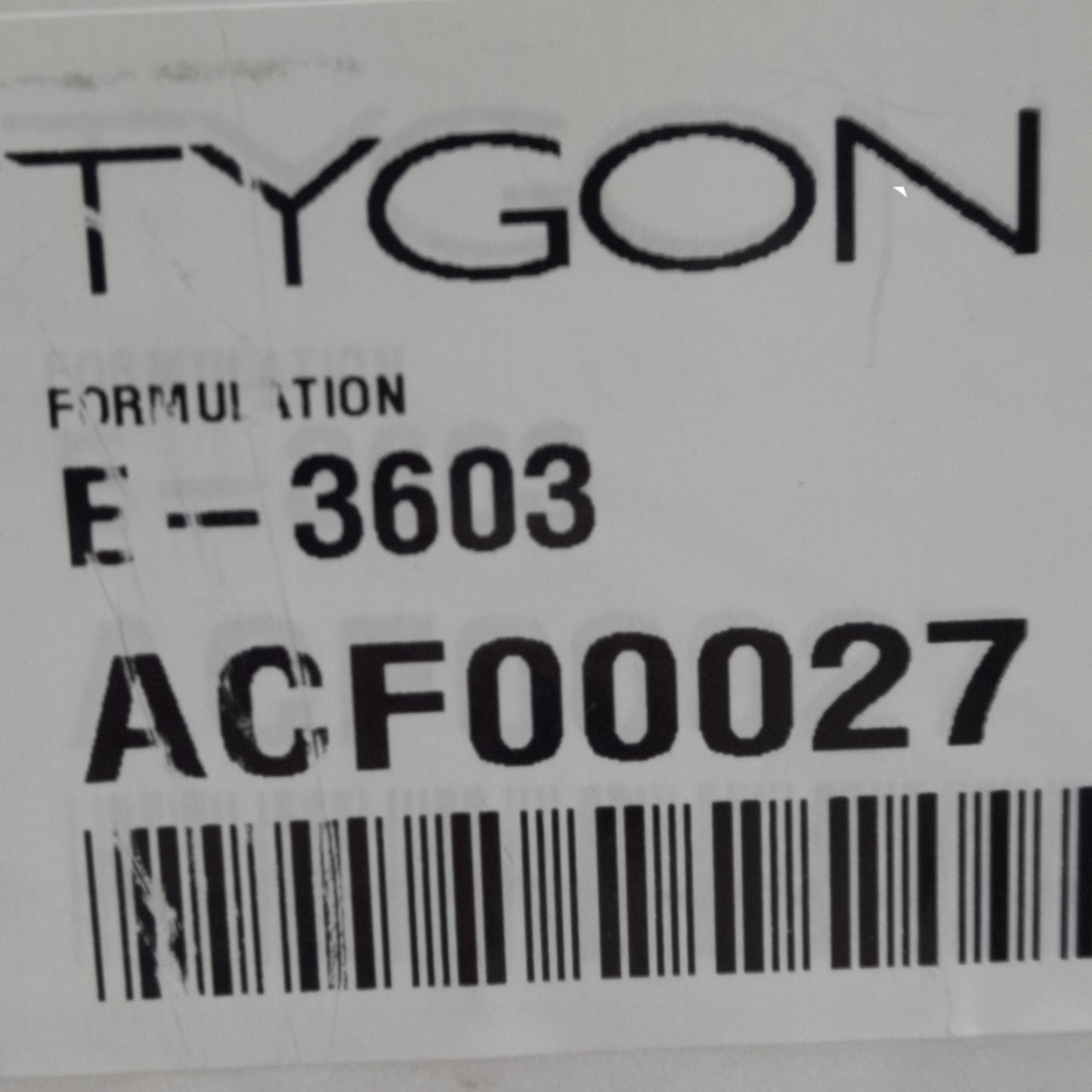 New Tygon ACF00027 Lab Tubing 3/8in ID, 1/2in OD, 1/16in,15psi, 9.0inHg, 50ft Length