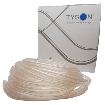 New Tygon ACF00027 Lab Tubing 3/8in ID, 1/2in OD, 1/16in,15psi, 9.0inHg, 50ft Length