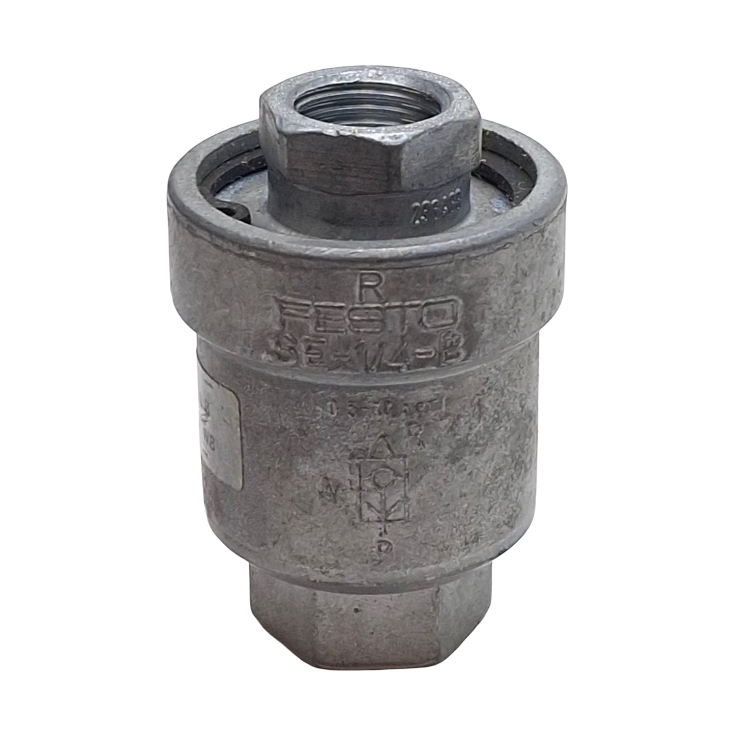 Used Festo SE-1/4-B Quick Exhaust Valve, Zinc, 0.5-10bar, 1200L/min, G1/4 Ports