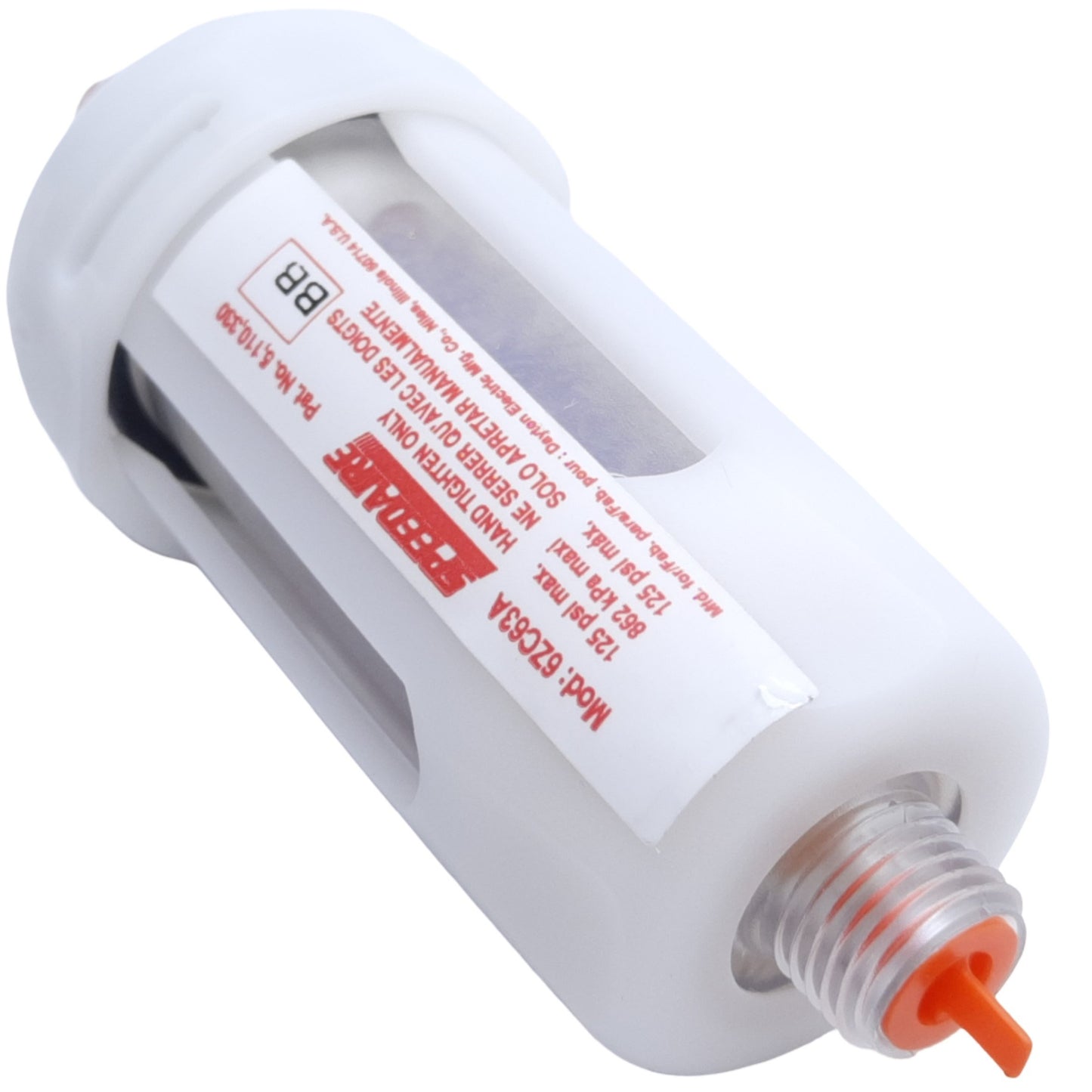 New Lot of 3 Speedaire 6ZC63A Disposable In-Line Filter/Dryer 1/4" NPT, 125 PSI