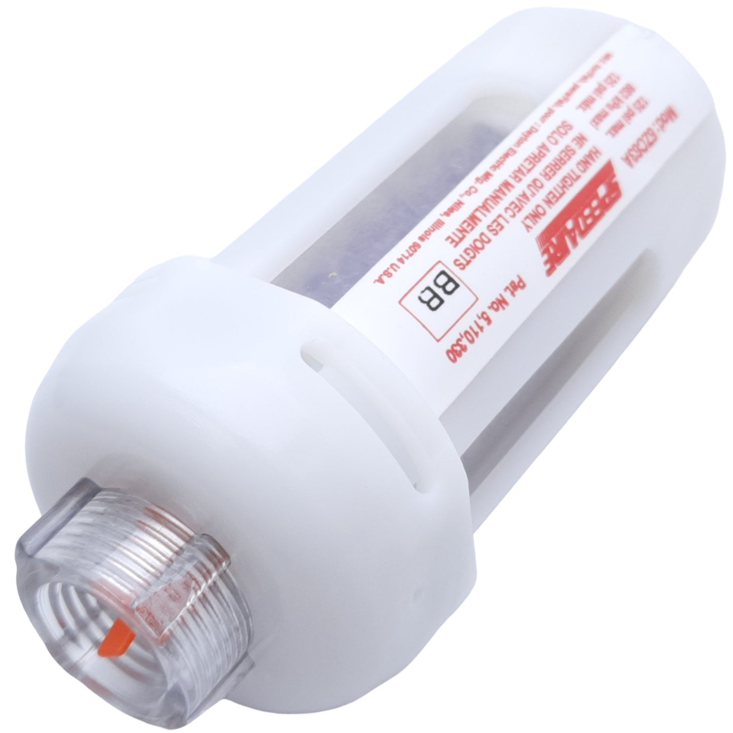 New Lot of 3 Speedaire 6ZC63A Disposable In-Line Filter/Dryer 1/4" NPT, 125 PSI