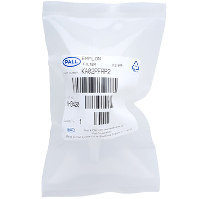 New Pall KA02PFRP2 Emflon Mini-Kleenpak Capsule Filter, 0.2µm, 4.1 bar 30°C
