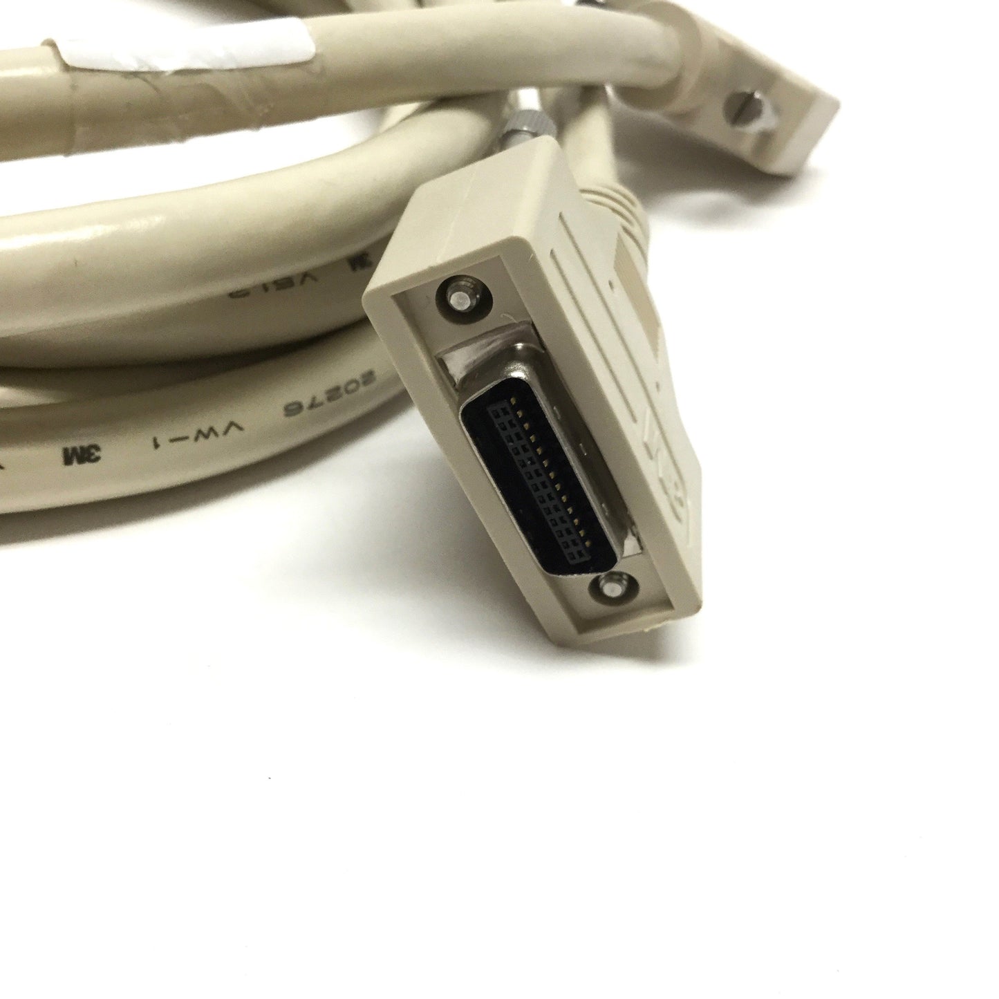 Used 3M 14T26-SZLB-300-0LC Centronics CameraLink Cable, 26-pin MDR Male-Male, 3m