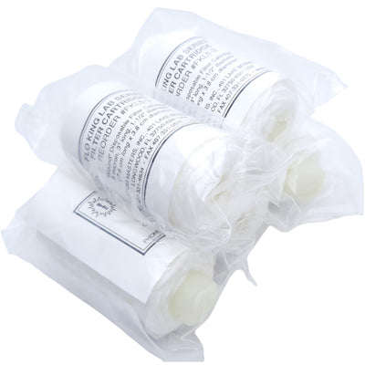 New Lot of 5 Flo King FKL5-3 Lab Series Disposable Filter Cartridge 5 Micron 3" Long