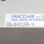 New Fabco-Air SQ04X1DR-V Pneumatic Cylinder, ø3/4in Bore, 1in Stroke, #10-32, 150psi