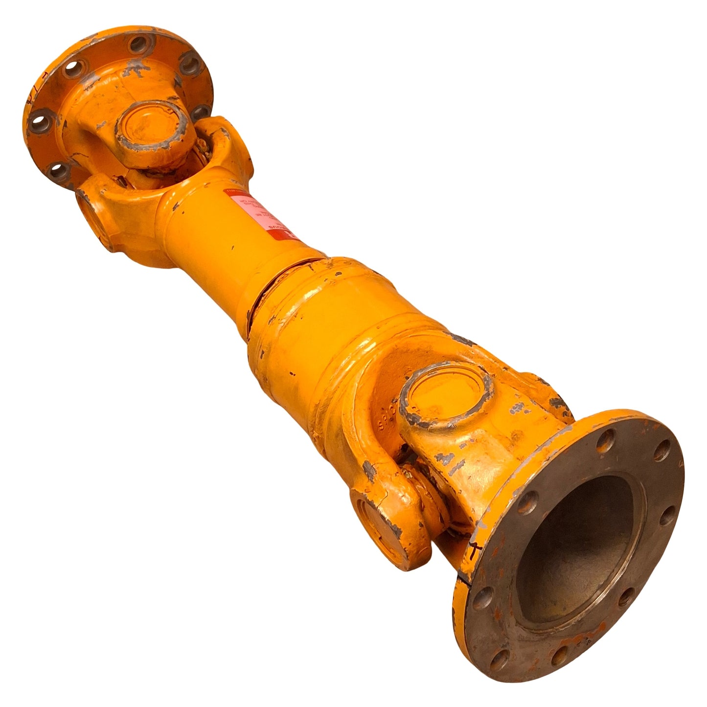 Used Spicer Variable Length Power Take Off Shaft 24in Compressed Length ø180mm Flange