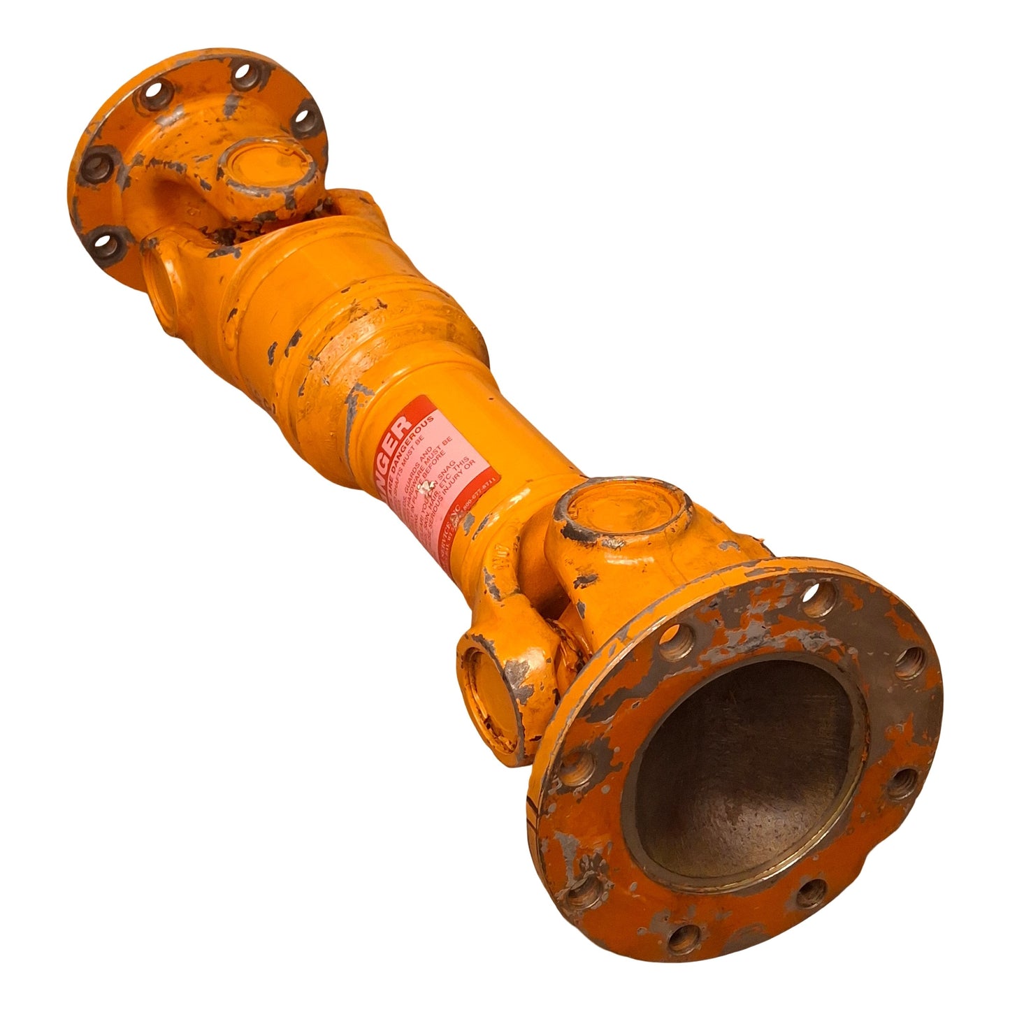 Used Spicer Variable Length Power Take Off Shaft 24in Compressed Length ø180mm Flange