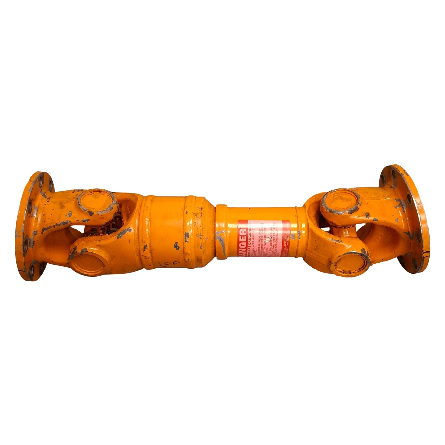 Used Spicer Variable Length Power Take Off Shaft 24in Compressed Length ø180mm Flange