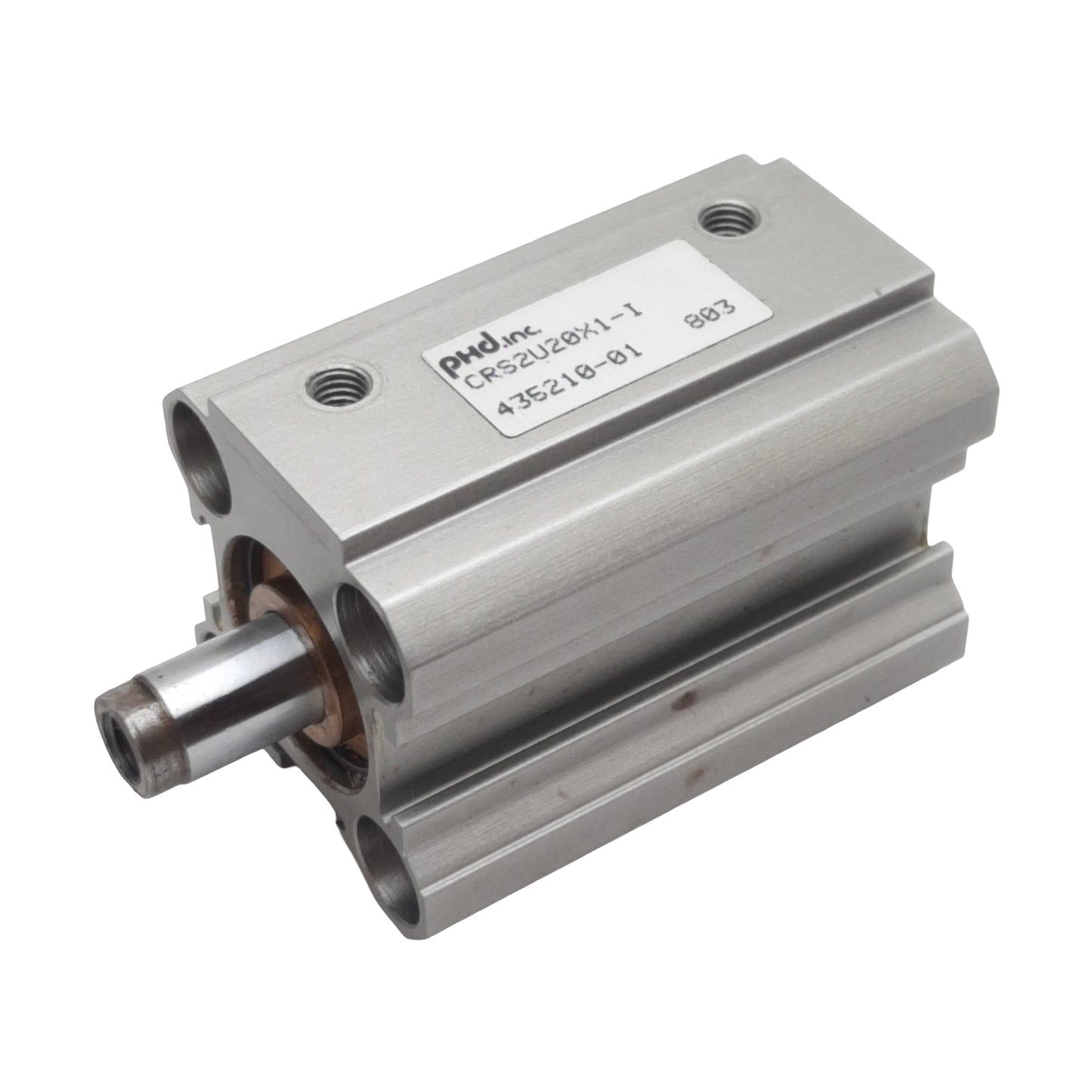 Used PHD CRS2U20X1-I Pneumatic Cylinder, ø20mm Bore, 1in Stroke, #10-32UNF, 150psi