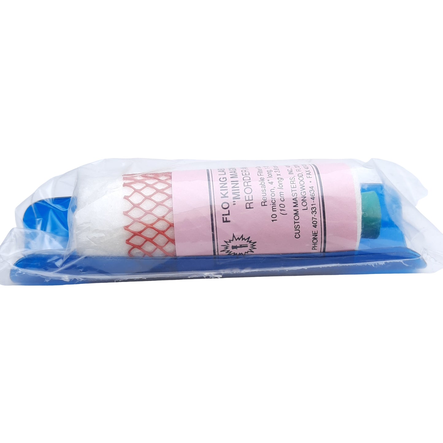 New Lot of 2 Flo King MMCA Mini-Magnum Reusable Filter Cartridge 10 Micron, 4" Long