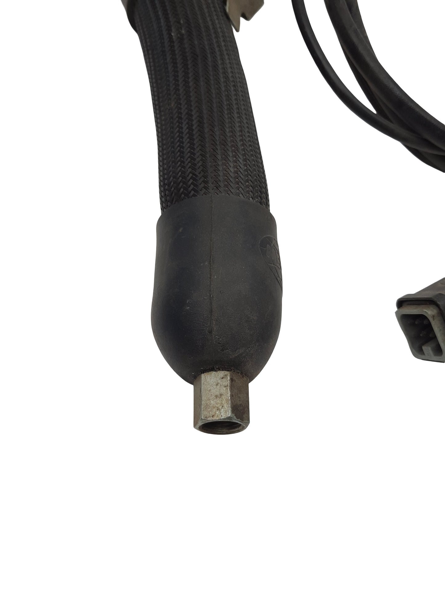 Used Nordson Meltex TH18-8P Hot Melt Hose, 200-220VAC 225W, 6 Foot Length, 200°C