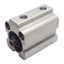 Used Festo ADV-25-15-A Pneumatic Cylinder, ø25mm Bore, 15mm Stroke, M5 G1/8in, 10bar