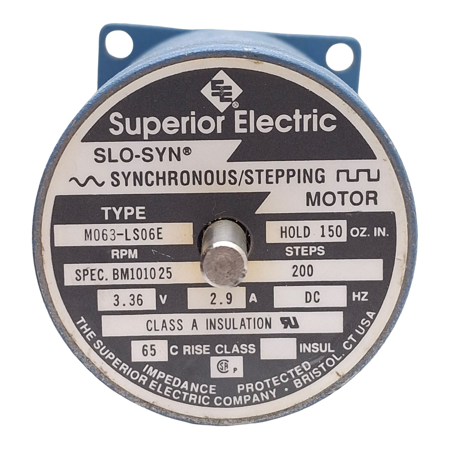 Used Superior Electric M063-LS06E SLO-SYN Synchronous/Stepping Motor 150oz-in NEMA 23