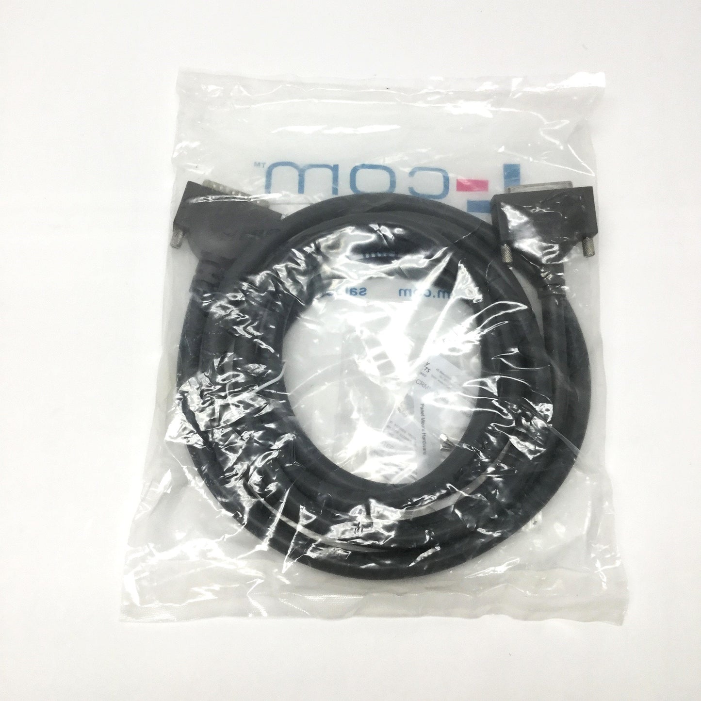 New L-COM CPMS25MF-10 Heavy Duty 25-Pin D-Sub Cable, 20AWG, 10ft Long, Male/Female
