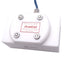 Used SeaMetrics SPT-038 Low Flow Meter, 3/8in NPT, 6-24VDC Pulse Output, 150psi Max