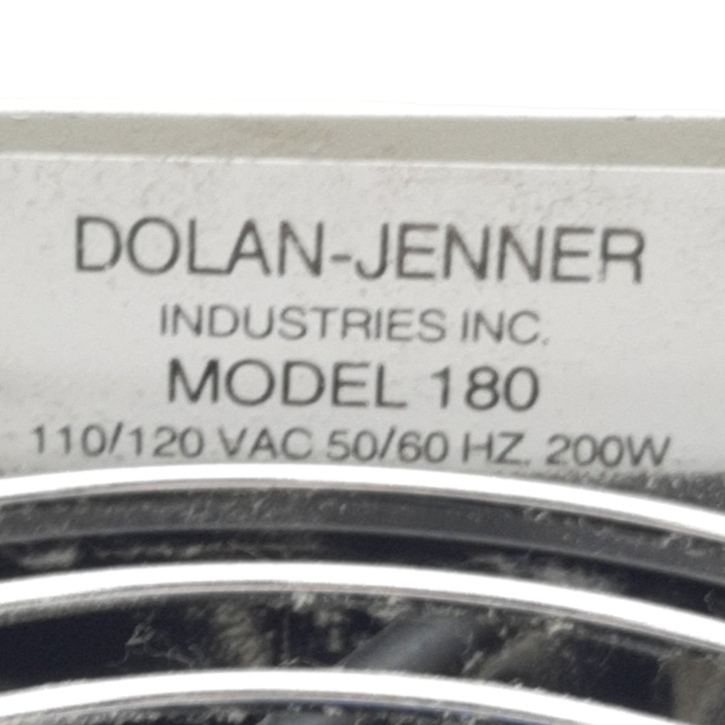 Used Dolan Jenner 180 Fiber-Lite High Intensity Illuminator Light Source w/Lamp