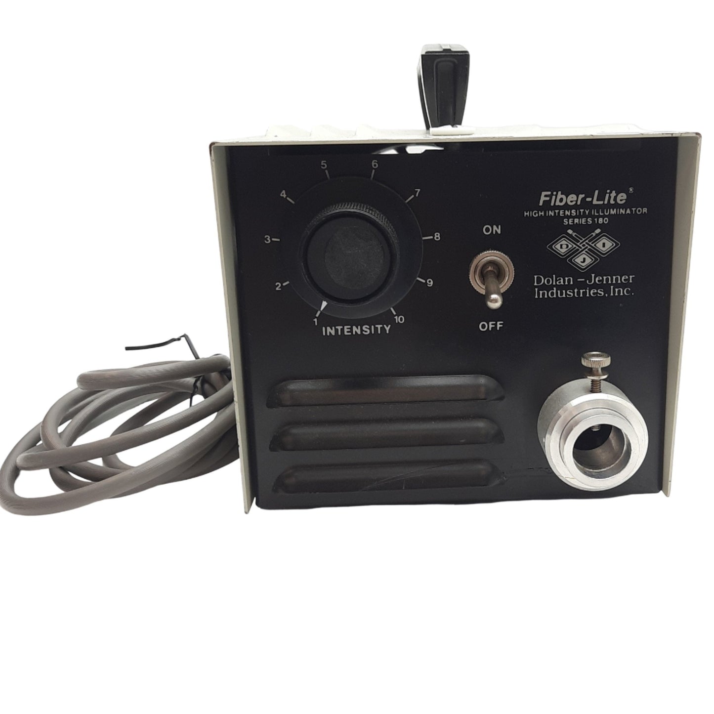 Used Dolan Jenner 180 Fiber-Lite High Intensity Illuminator Light Source w/Lamp