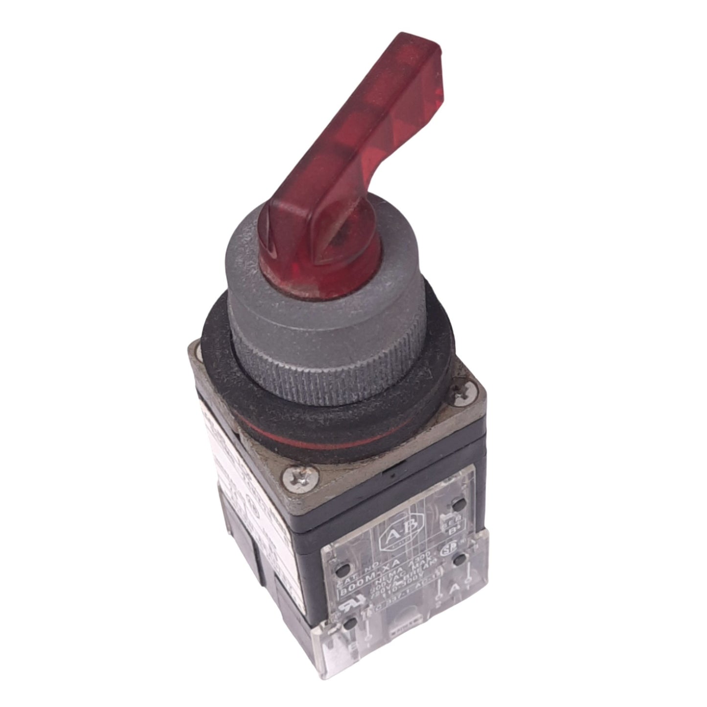 Used Allen Bradley 800MR-24HX2B Illuminated Selector Switch, ø22mm, 2NC 2NO, 300V 10A