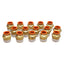 Used Lot of 15 SMC KQ2H13-37AS Pneumatic Brass Fitting ø1/2" One-Touch, 1/2" NPT Male