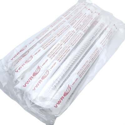 New Lot of 25 VWR 89130-900 612-4952 Serological Pipet 25mL in 2/10, TD 20°C