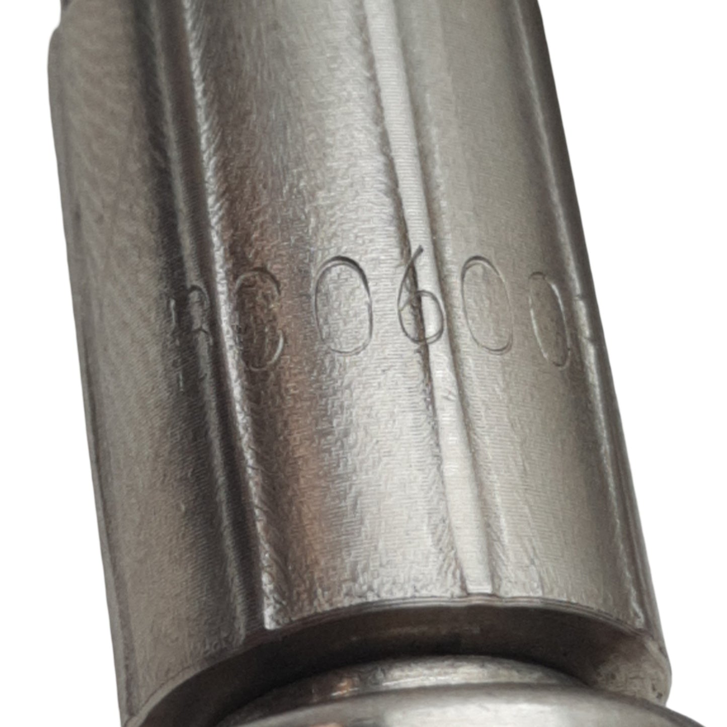 Used Stainless Steel Braided Hose 12.8mm OD, JIC-6 Flare Fittings 9/16in, 8ft Length