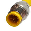 New Turck WK 4.5T-7.7-RS 4.5T/S653 Cordset, M12 5-Pin Male to Female, 250V 4A, 25ft