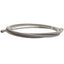 Used Stainless Steel Braided Hose 9.7mm OD, JIC-4 Flare Fittings 7/16in Thread, 11ft