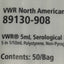 New Lots of 150 VWR 89130-908 Serological Pipet 5ml, 347mm Length, 8.01mm OD, 0.10ml
