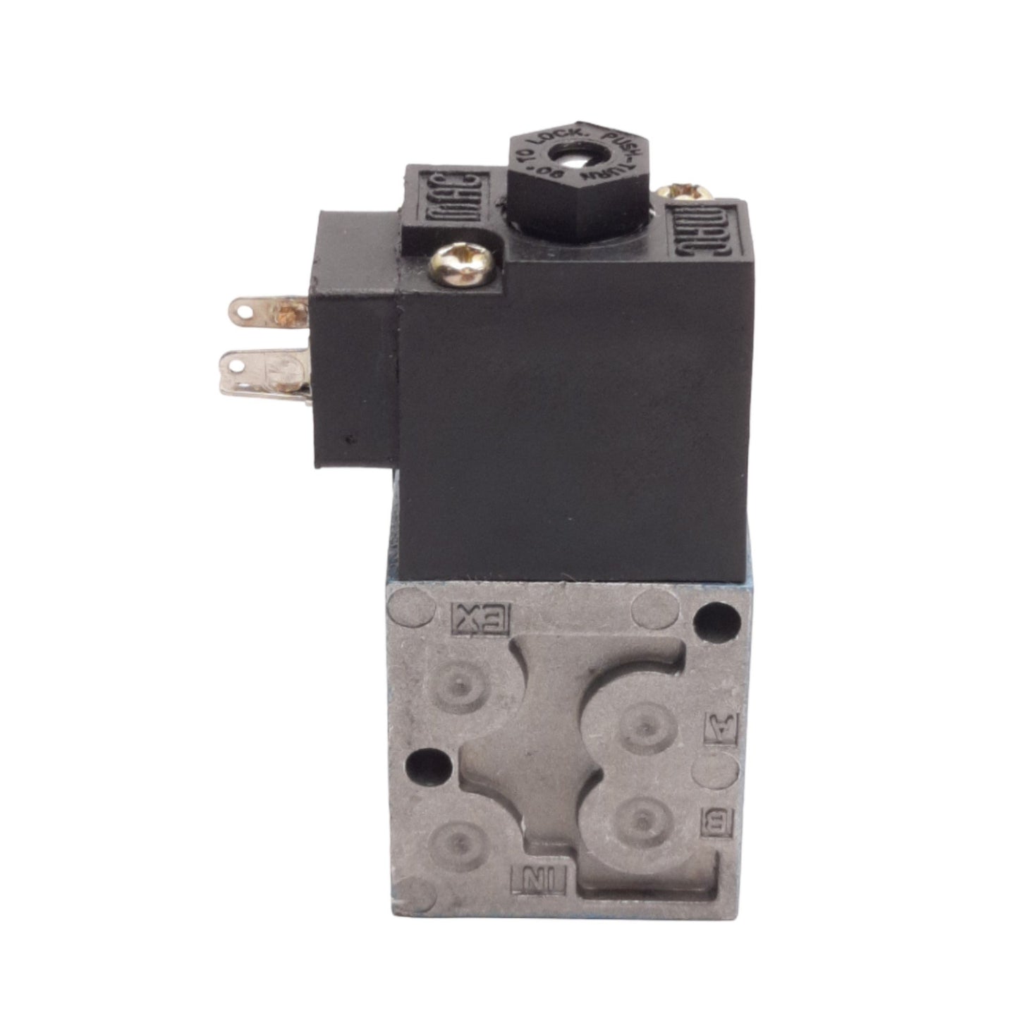 Used MAC Valve 45A-AA1-DAAJ-2KD Solenoid Valve VAC-120PSI, 1/8" NPT, 110/120VAC Coil