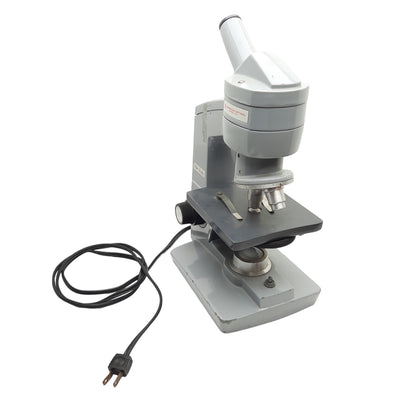 Used American Optical One-Sixty 160 Monocular Microscope, Two Objective 10x & 43x