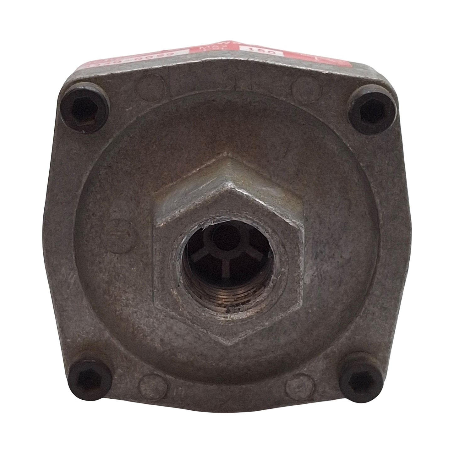 Used Schrader Bellows 3340-0099 Quick Exhaust Shuttle Valve, 150psi, 1/4in NPT