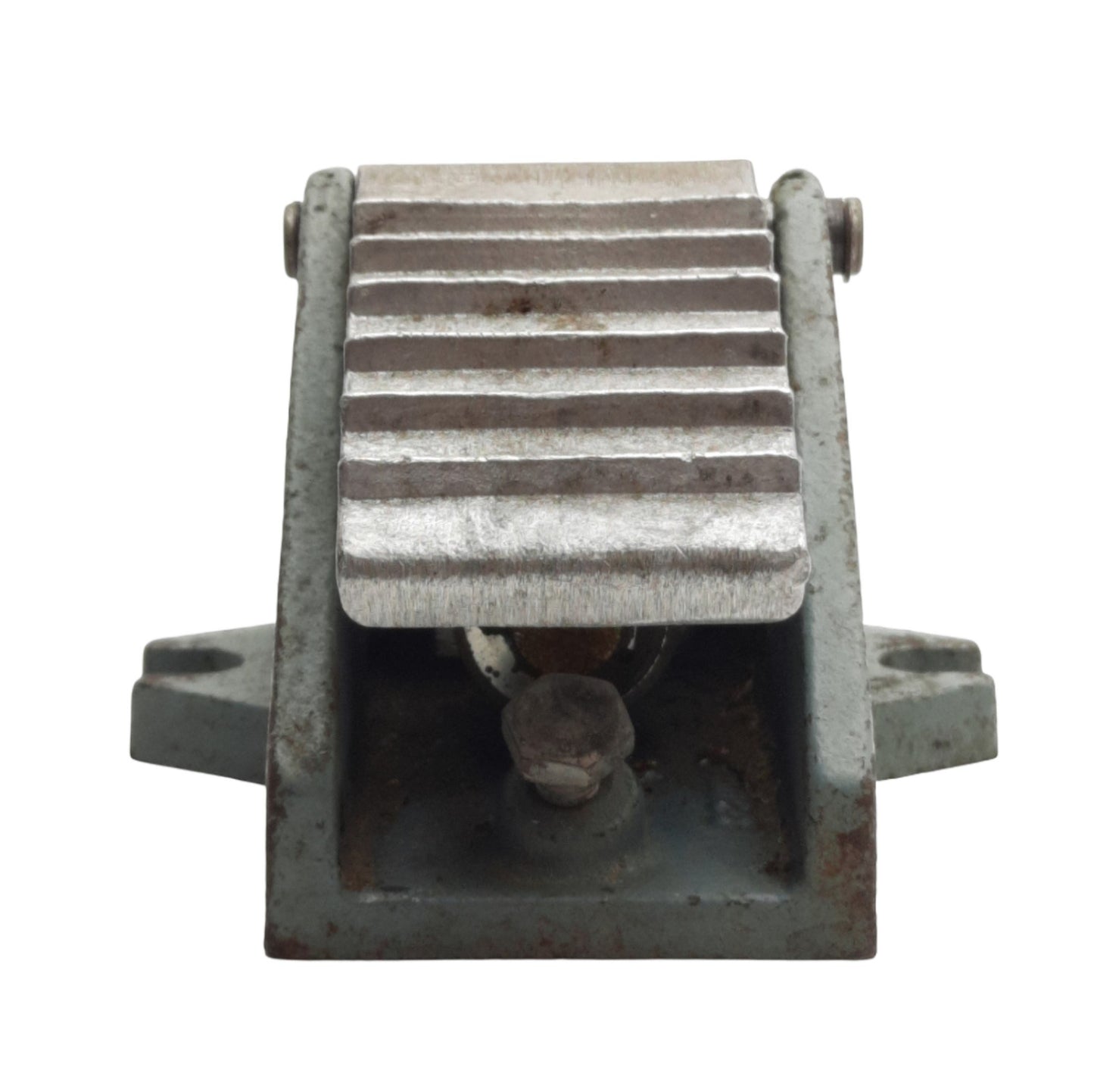 Used Schrader Bellows 52071-1000 Manual Foot Switch, 2-Pos 4-Port, 1/4in NPT, 150psi