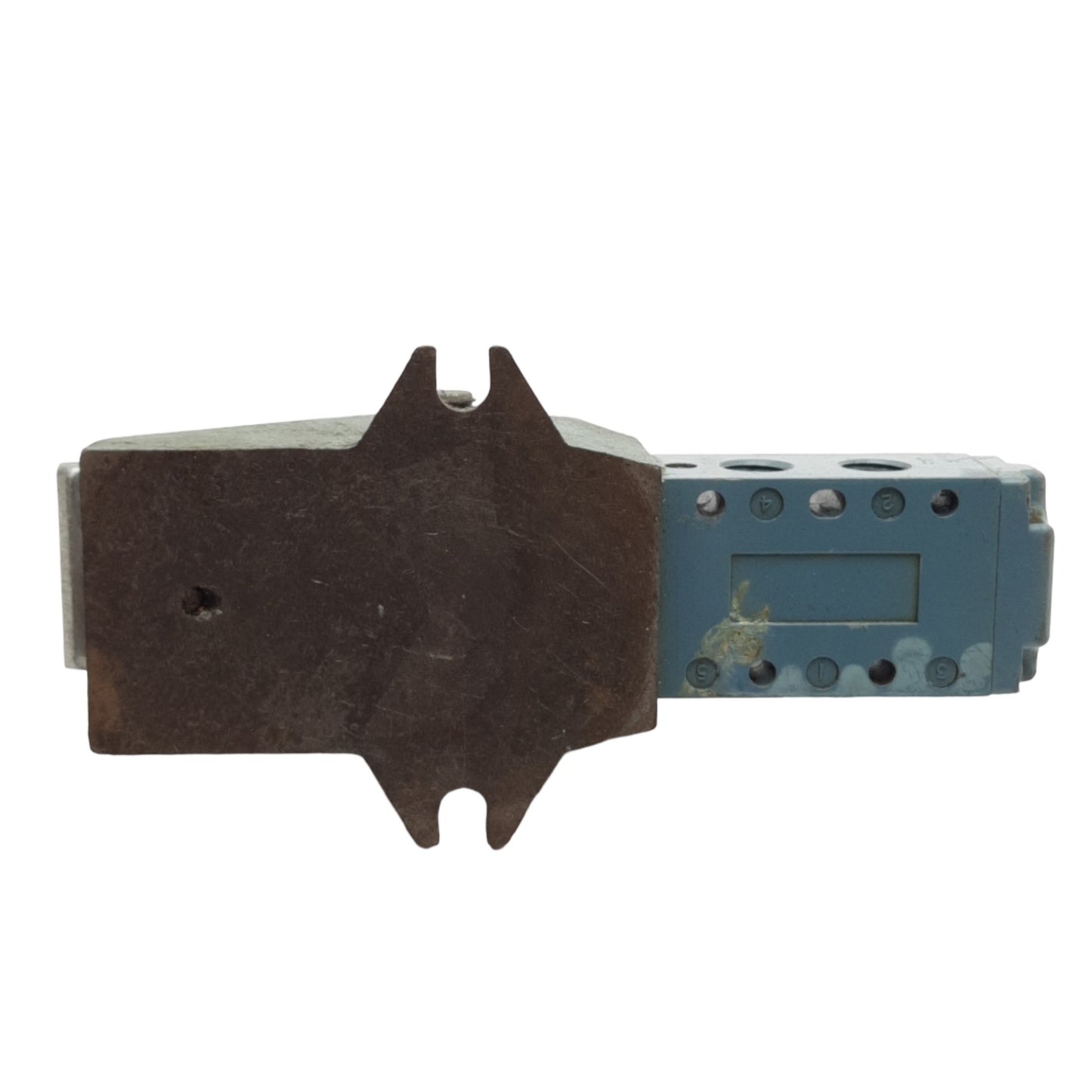 Used Schrader Bellows 52071-1000 Manual Foot Switch, 2-Pos 4-Port, 1/4in NPT, 150psi