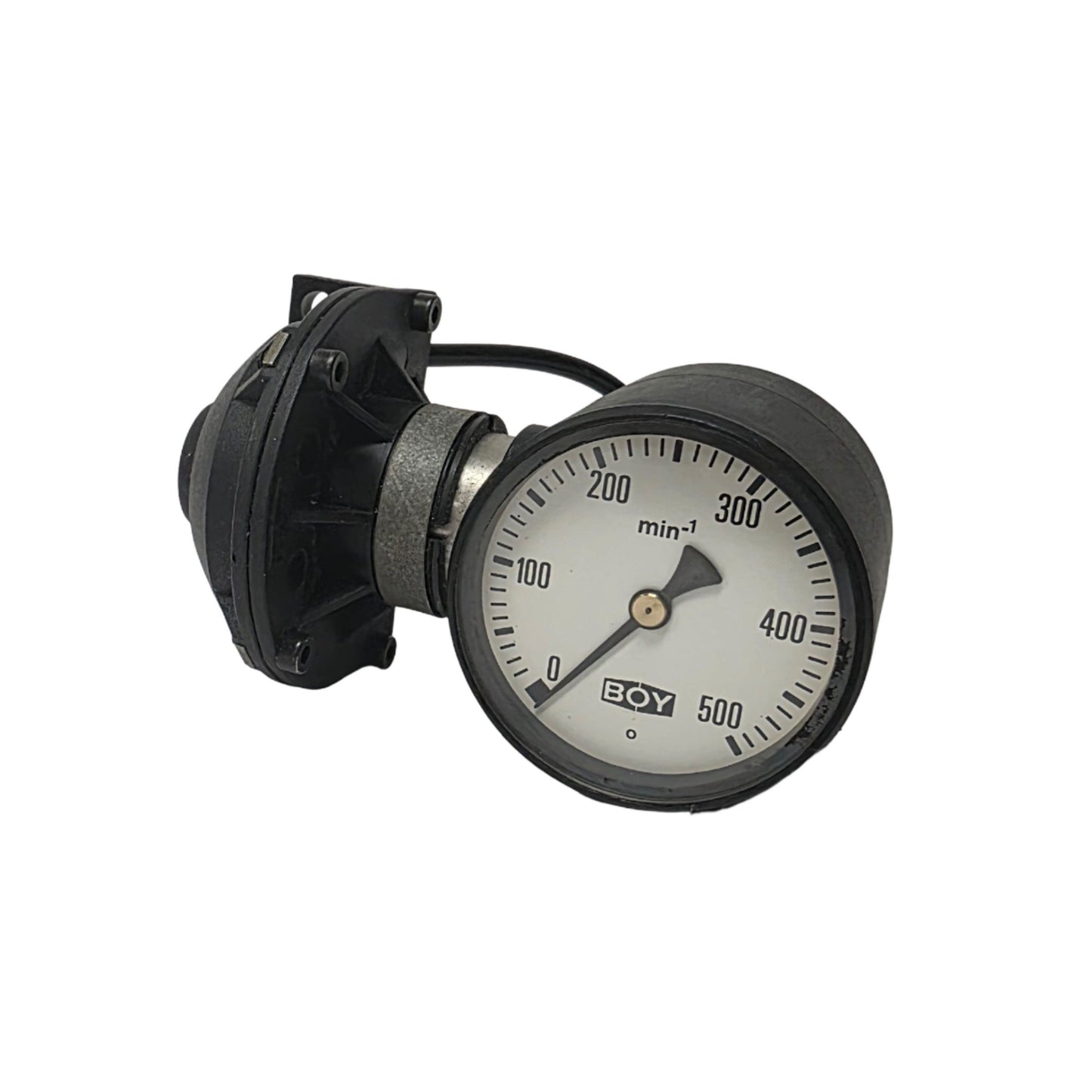 Used BOY Tachometer For Injection Molding Press Screw, 0-500RPM, Belt Driven